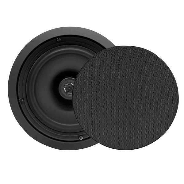 Pyle 8" Round Ceiling Speaker, PDIC81RDBK PDIC81RDBK